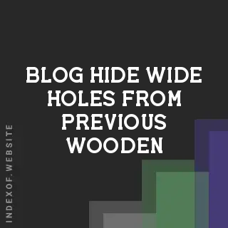 How to Hide Wide Holes from Previous Wooden Spindles | Staircase Repair | Logo - Indexof